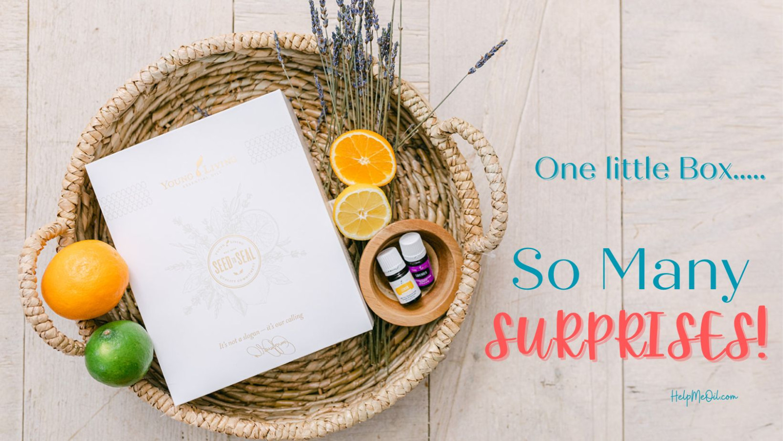 One Little Box - So Many Surprises!  Insider's Essential Oil Secrets