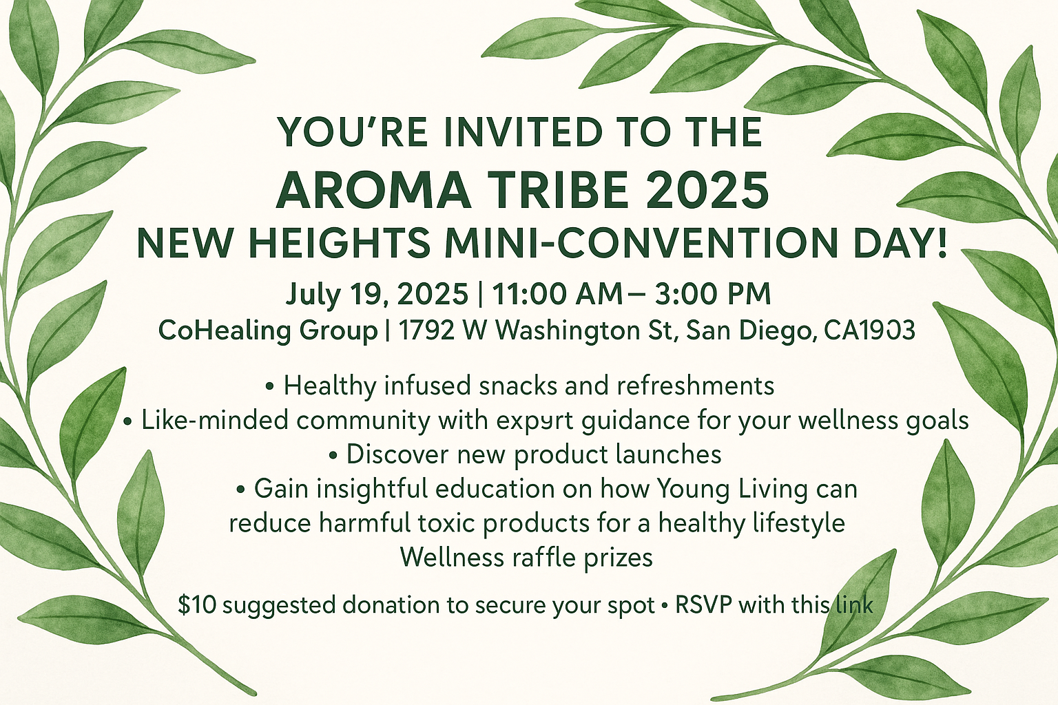 Aroma Tribe 2025 New Heights Mini-Convention Day!