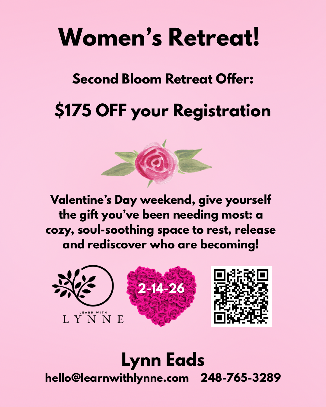 "Second Bloom" Retreat 