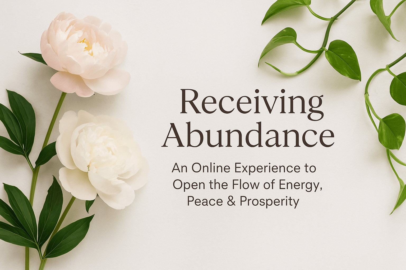 Receiving Abundance