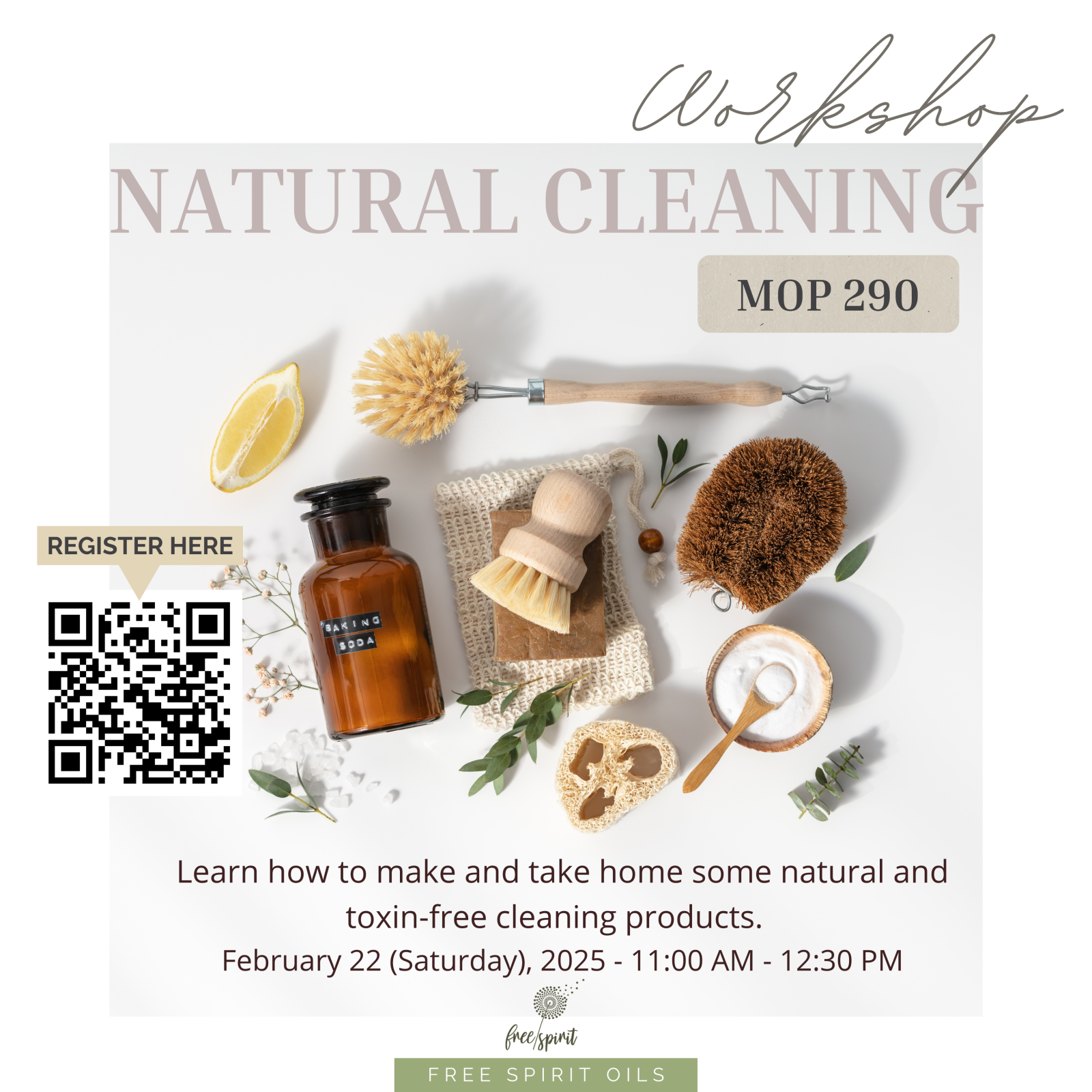 Natural Cleaning Workshop