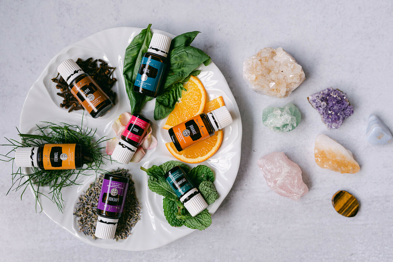 A Higher Vibration:  Essential Oils, Crystals and YOU