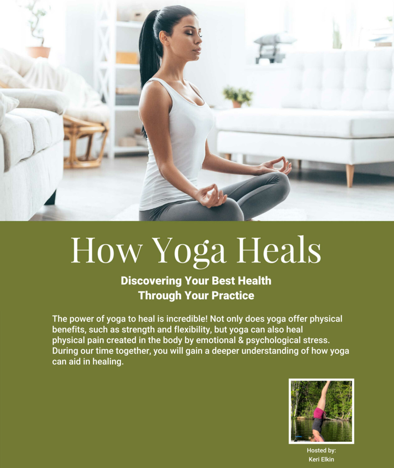 How Yoga Heals Webinar - August Happiness Month