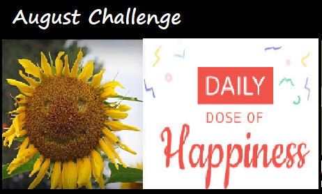 August - Yoga Classes and Happiness Challenge