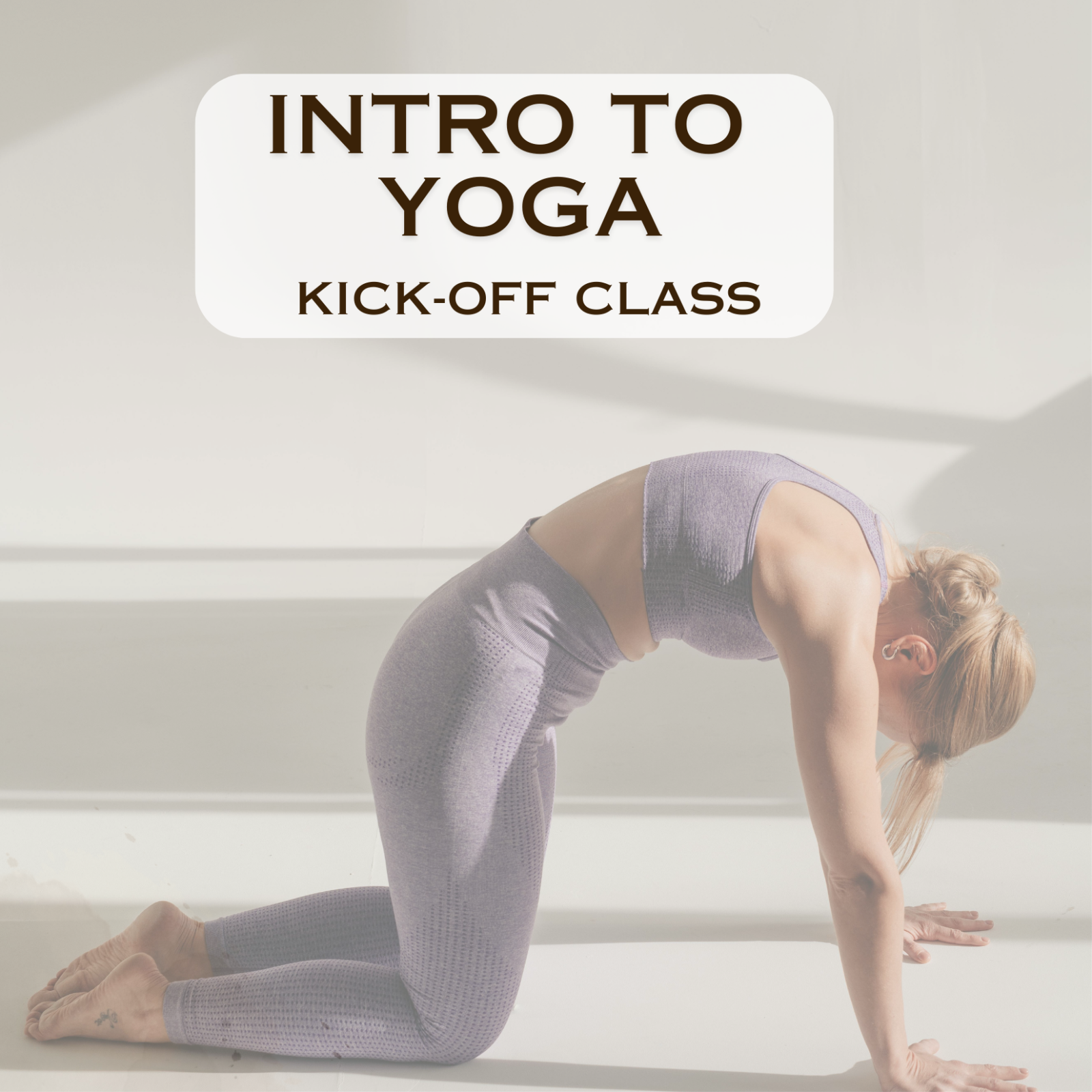 Intro to Yoga Kickoff Class