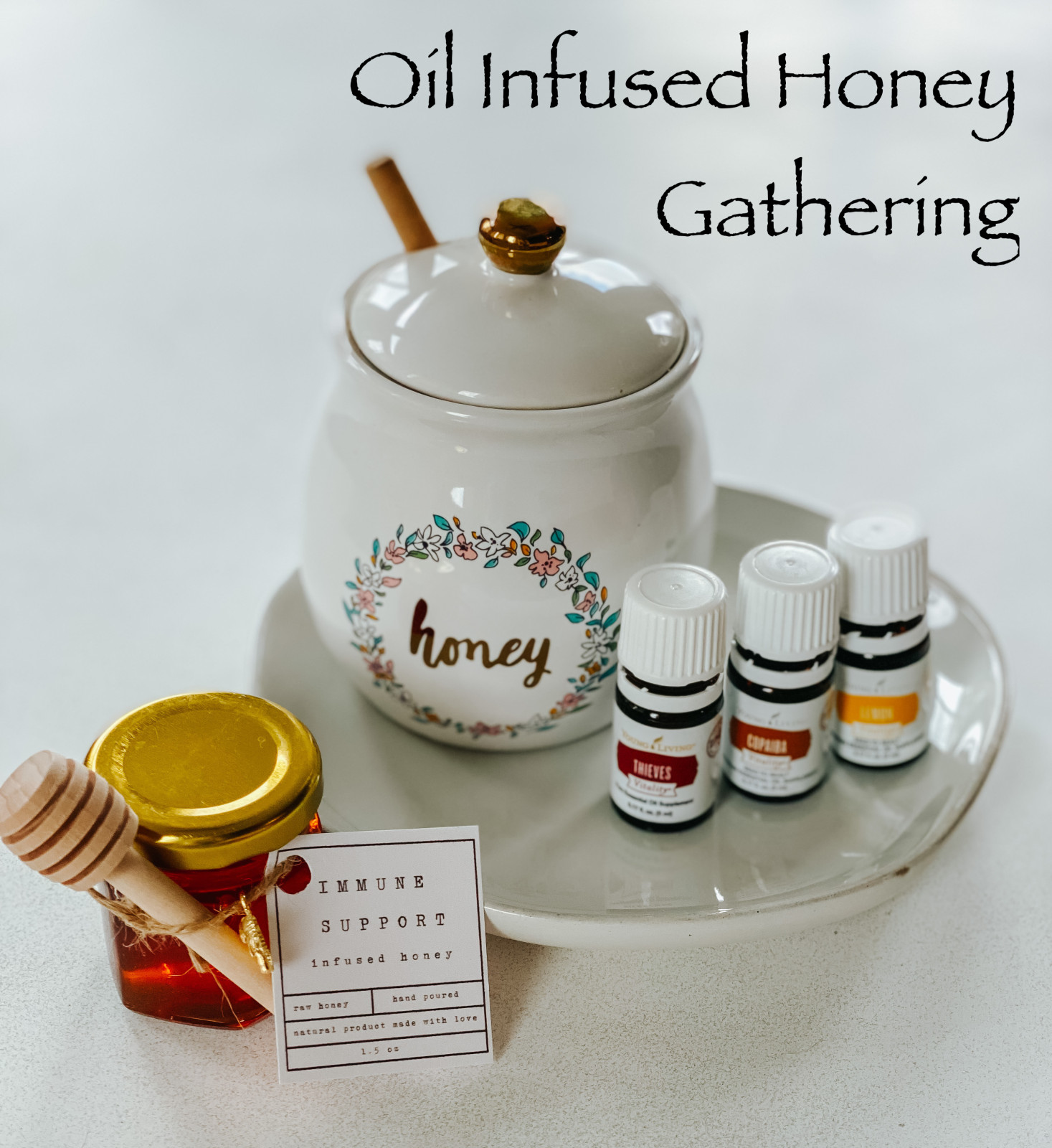 Oil Infused Honey Gathering