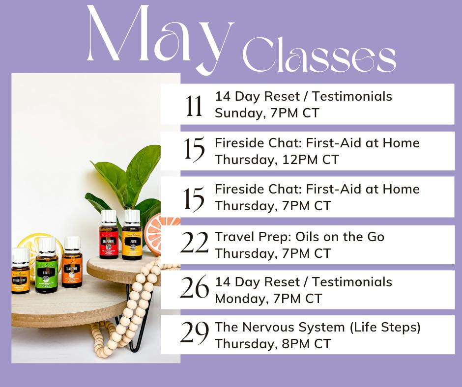 May Wellness Zoom Series - You're Invited!