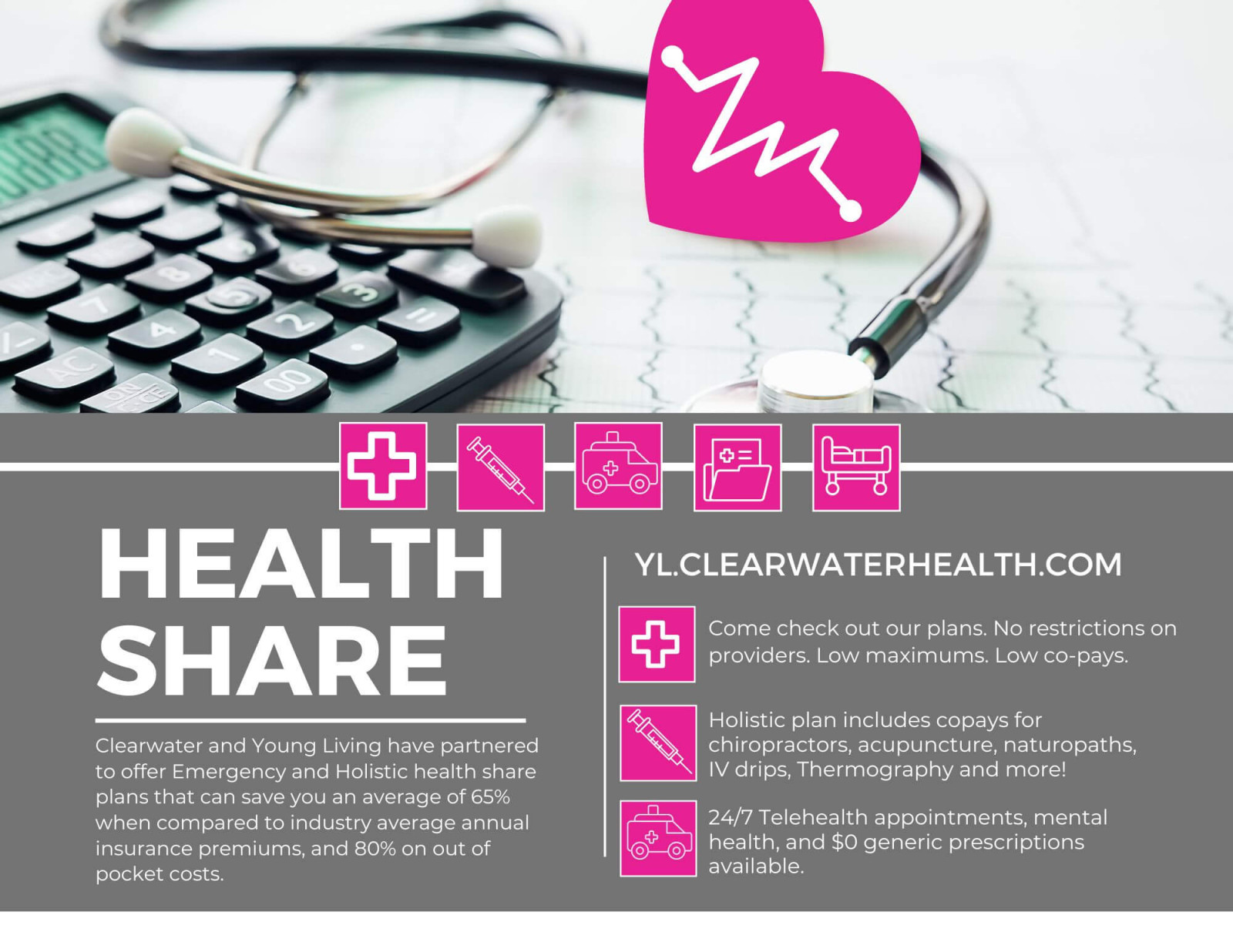 ZOOM - Discover the Exciting New Health Share with Clearwater!