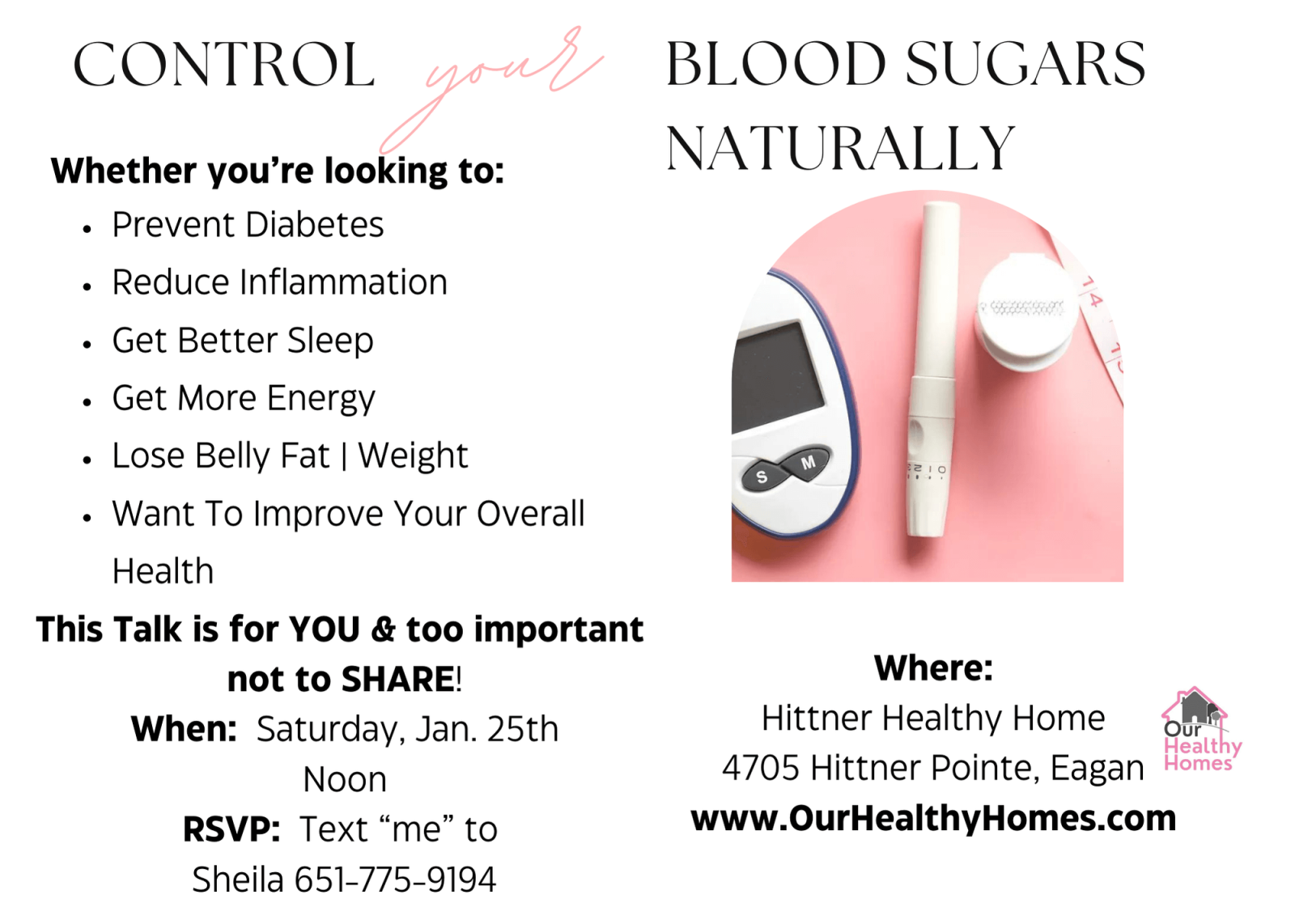 How to Reduce Your Blood Sugars Naturally