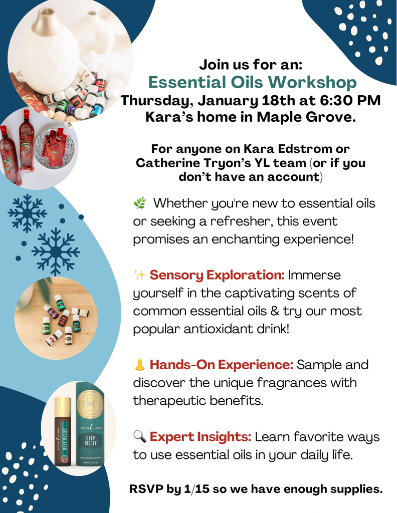 Essential Oils Workshop