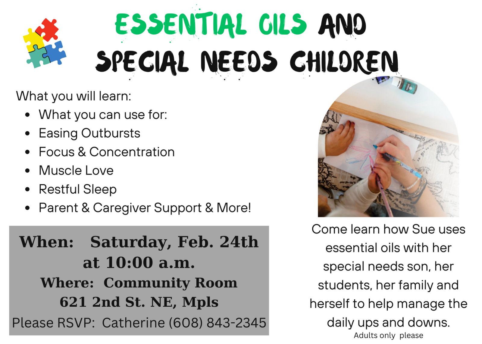 Essential Oils and Special Needs Children | NE MPLS