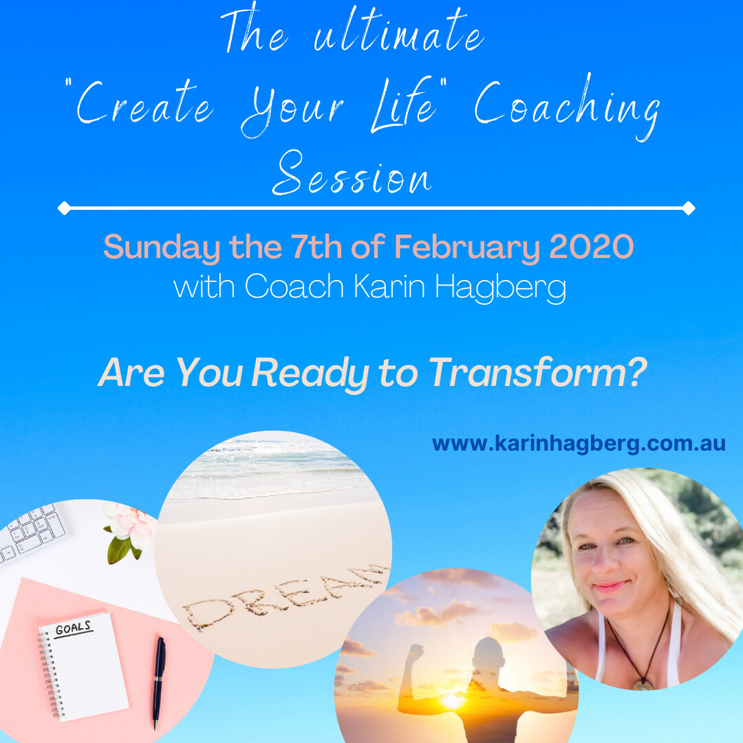 The ultimate "Create Your Life" Session 2021