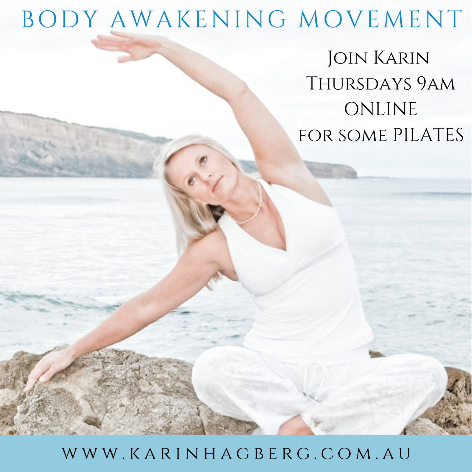 Pilates (matwork) Online with Karin