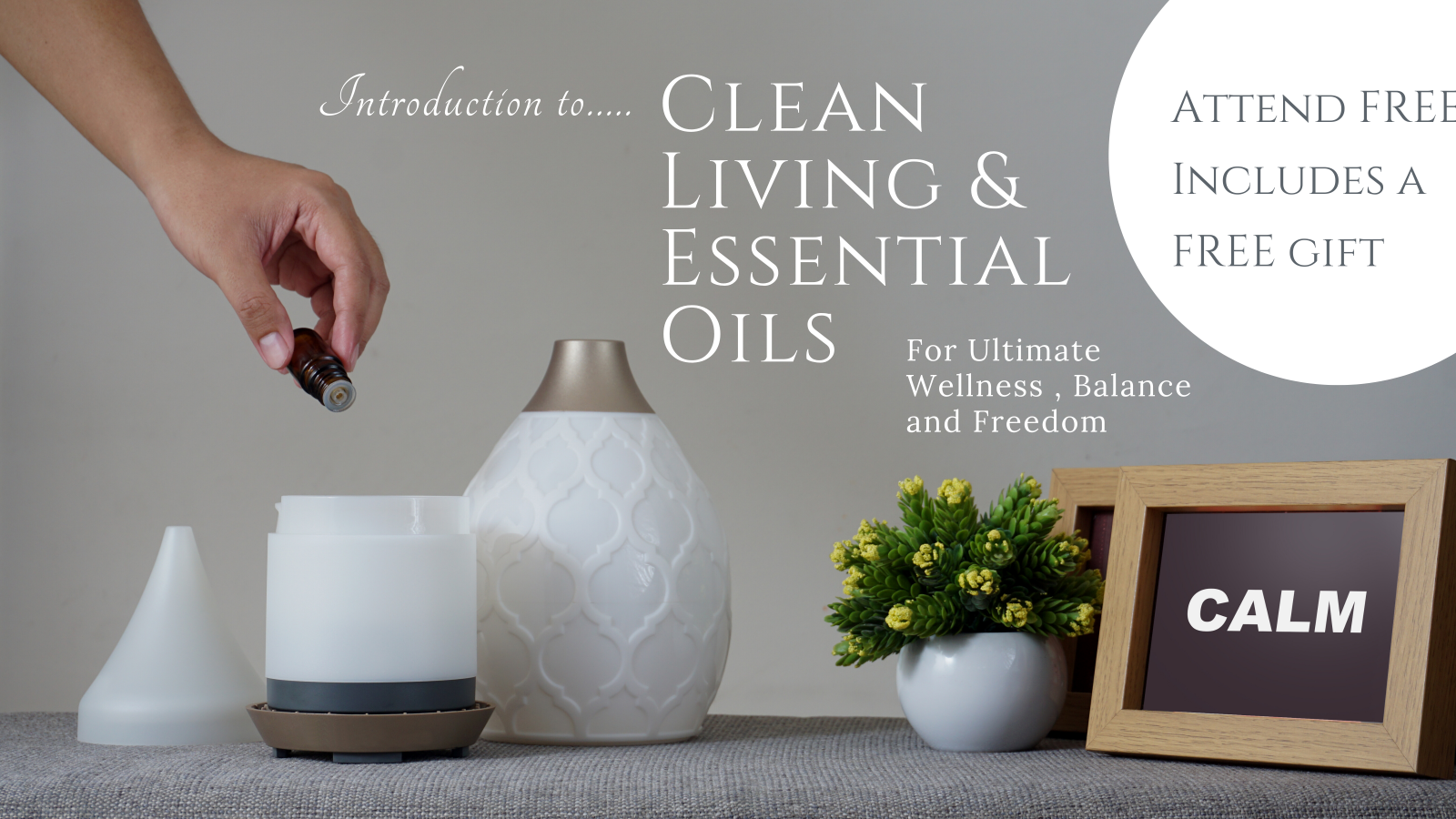Introduction Journey to Clean Living & Essential Oils