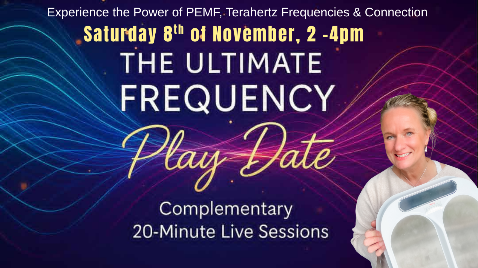Frequency DEMO - Experience the Power of PEMF, Terahertz & Connection