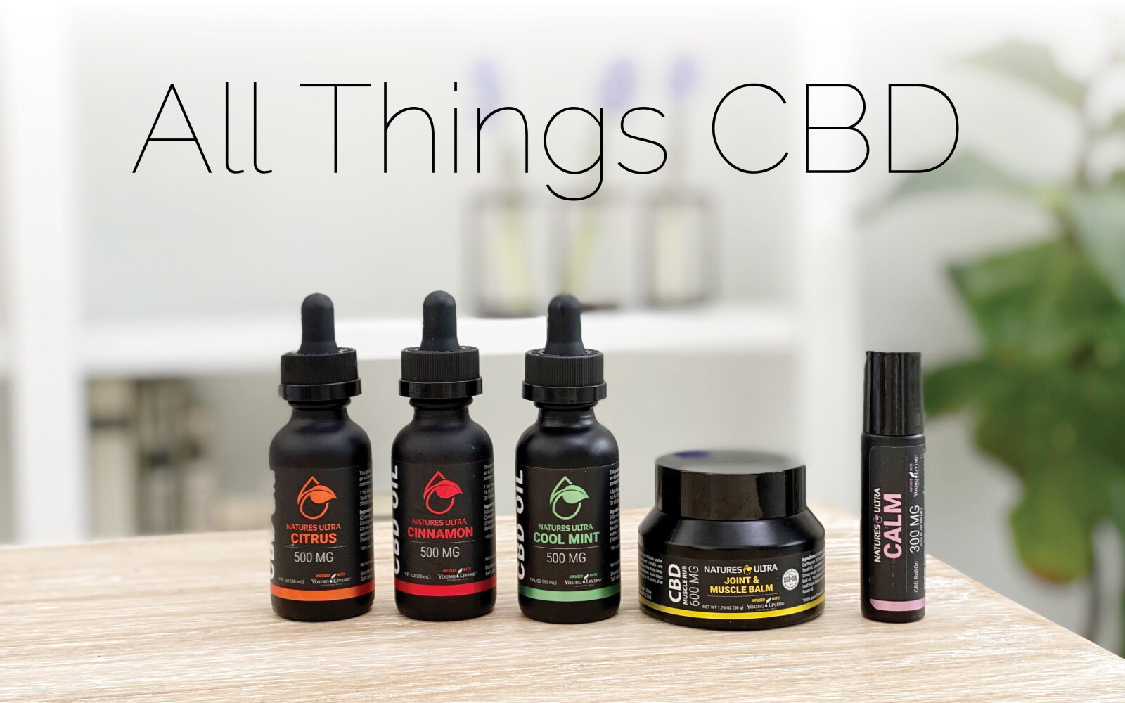 The Essentials: All Things CBD