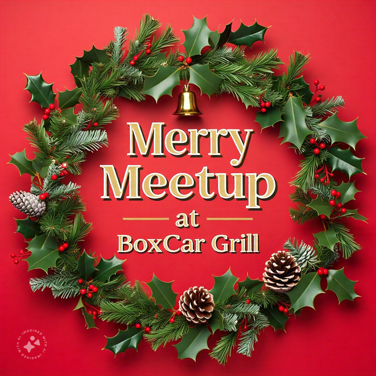 Merry Meetup at BoxCar Grill 