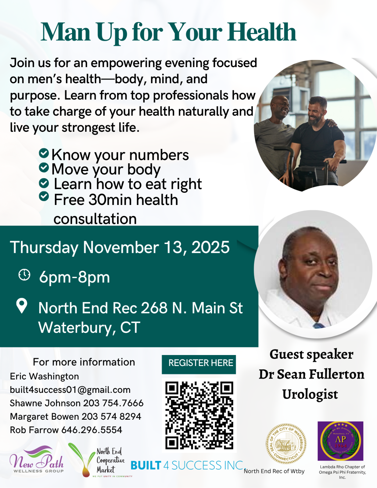 Man Up for Your Health