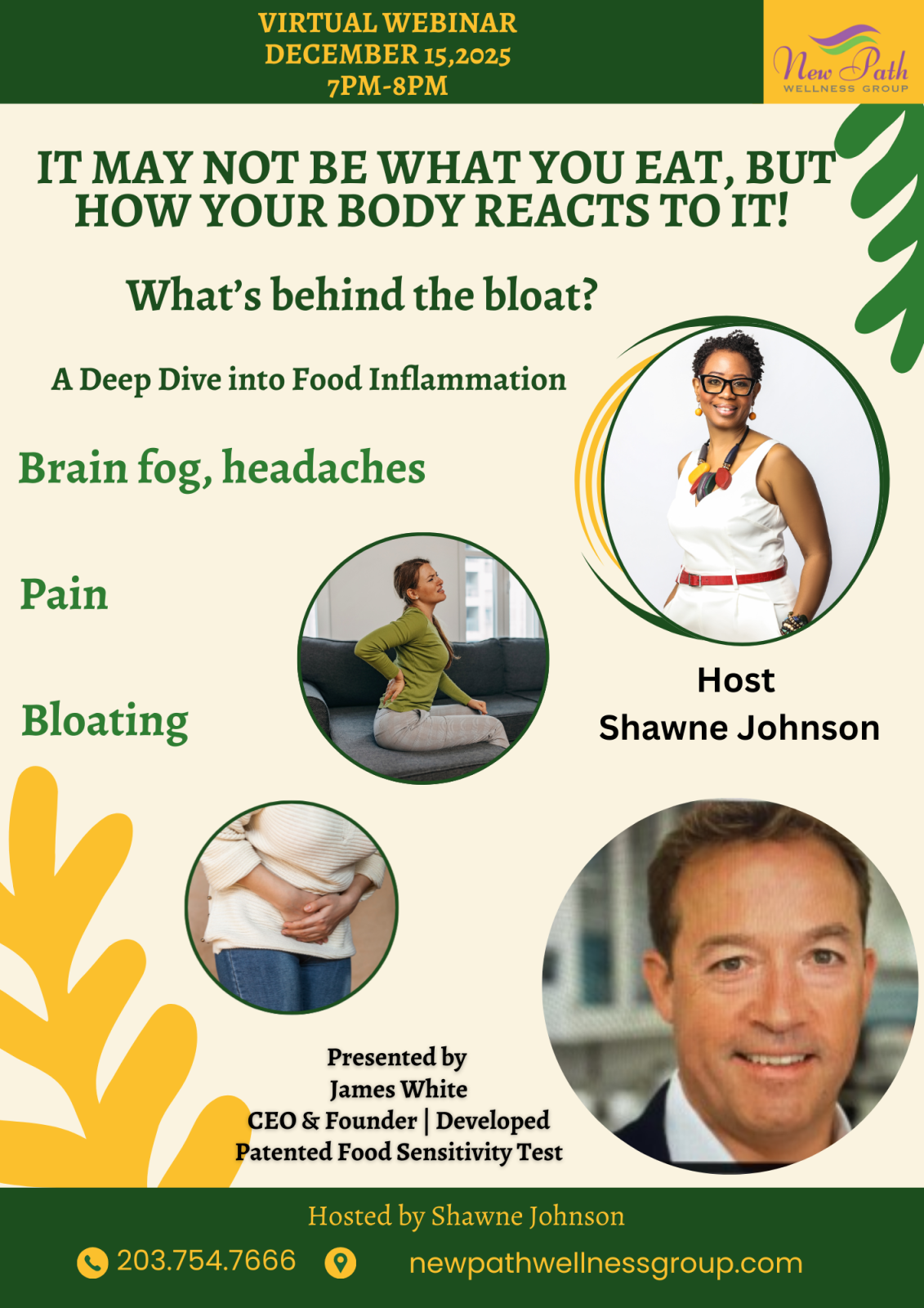 Behind the Bloat!!! It may not be what you eat, but how your body reacts to it! 