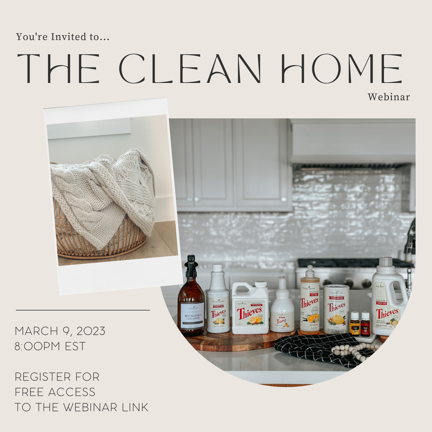 Clean Home Webinar