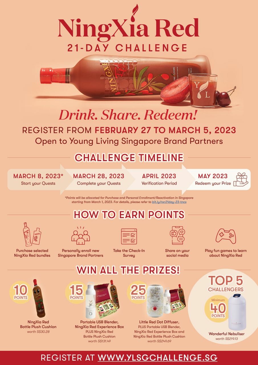 NingXia Red 21-Day Challenge