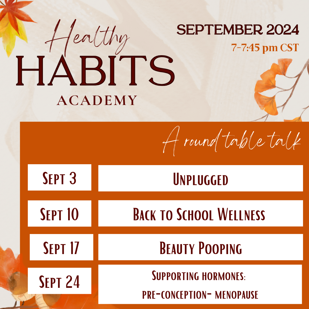 Healthy Habits Round Table