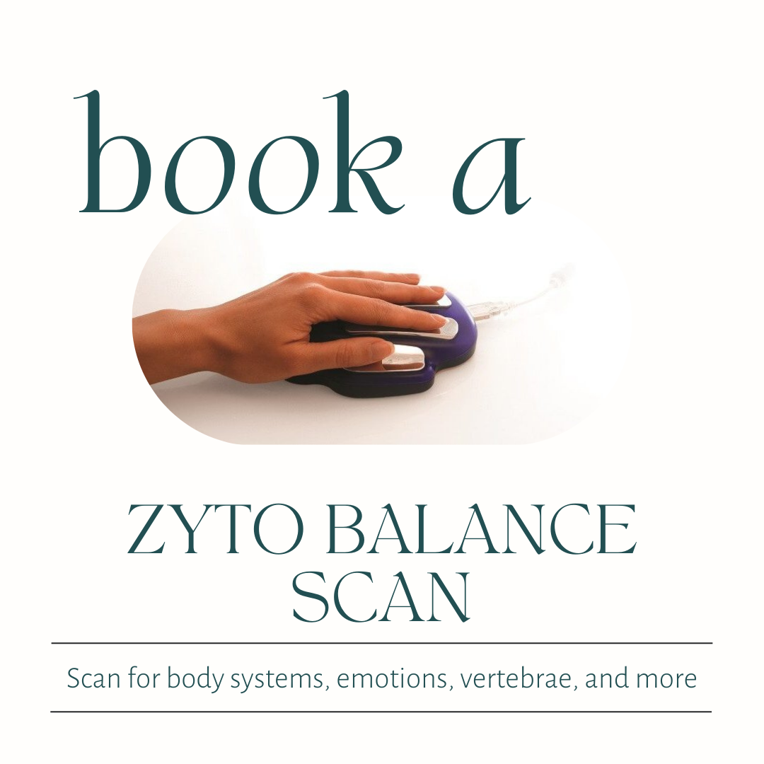 Schedule a Zyto Scan or Wellness Consultation