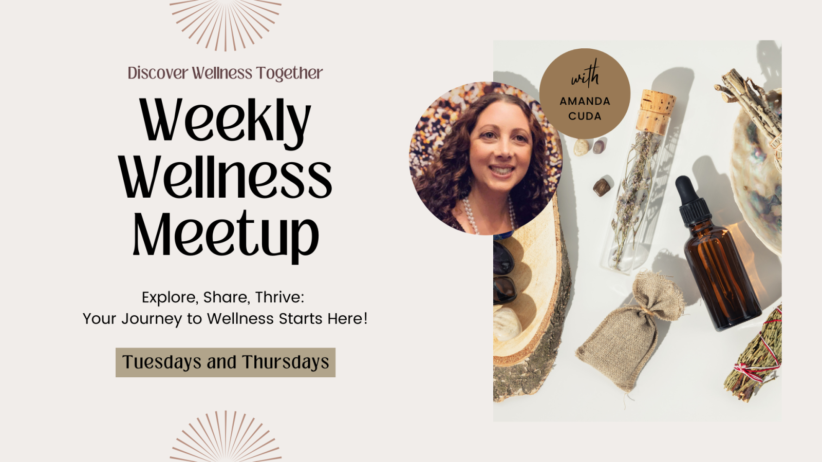Virtual Weekly Wellness Meetups - Tuesdays