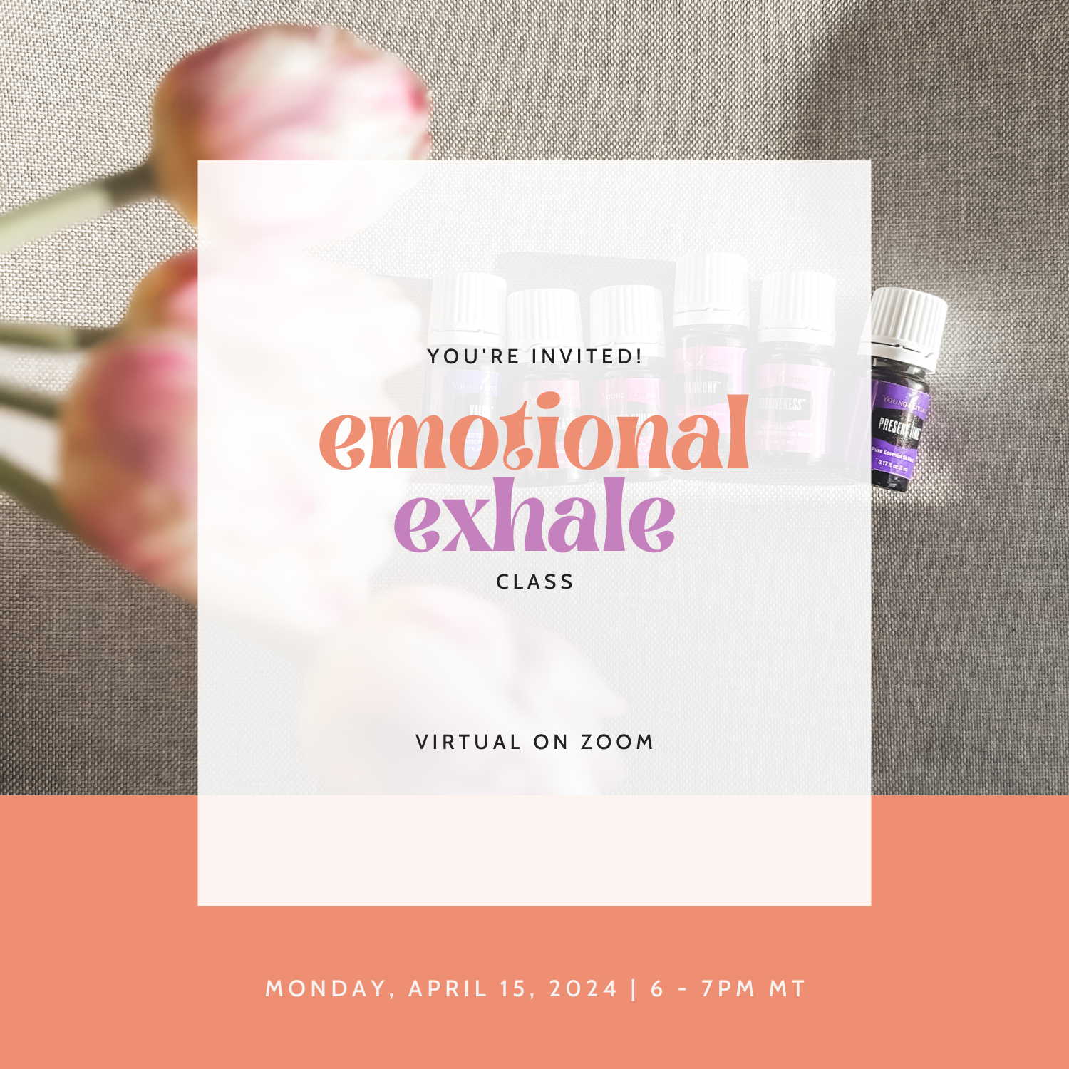 Emotional Exhale Class - Zoom