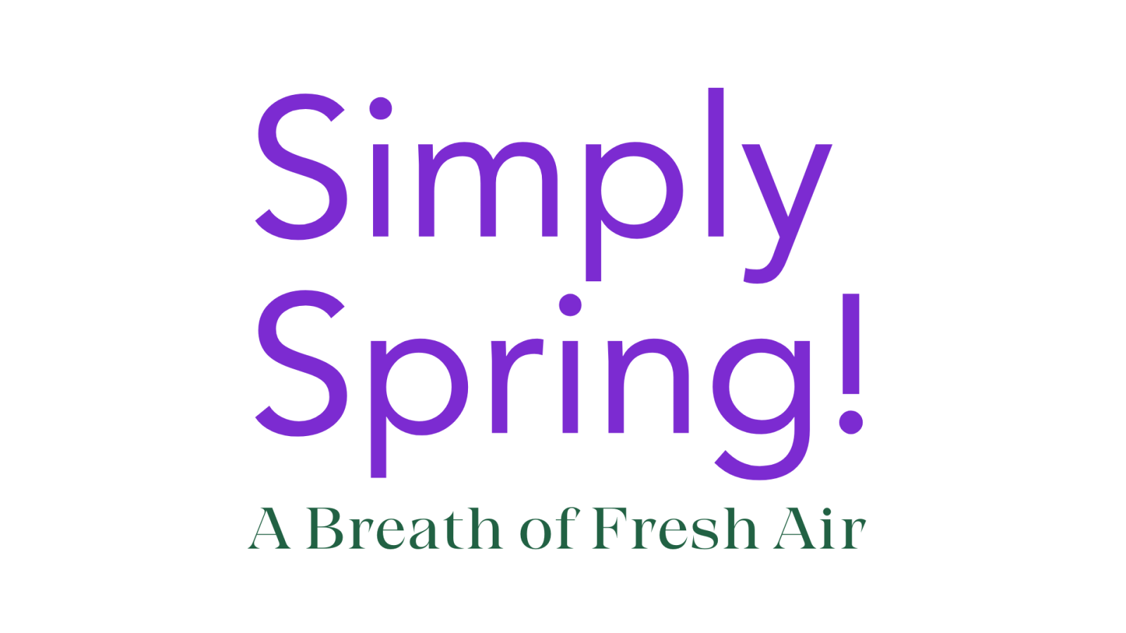 Simply Spring Wellness Event