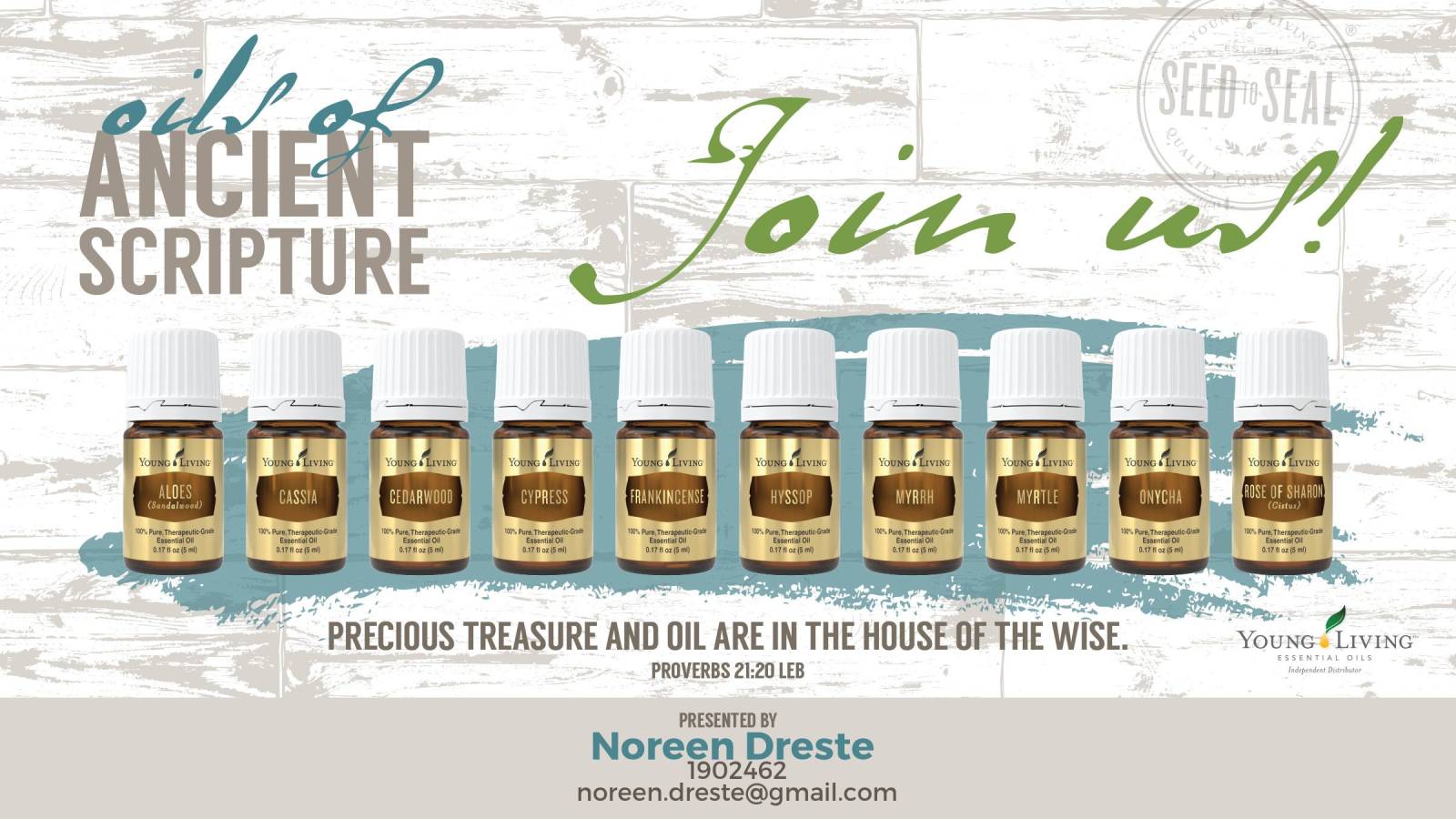 Oils of the Ancient Scripture